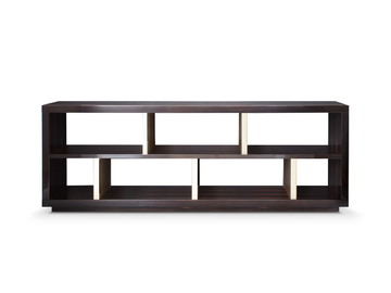 SLOANE - Double-sided wooden sideboard by DOM Edizioni - view 2